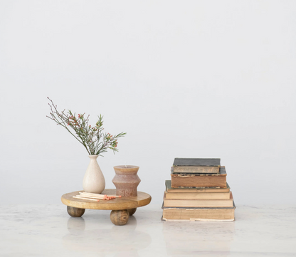 Wood Pedestal