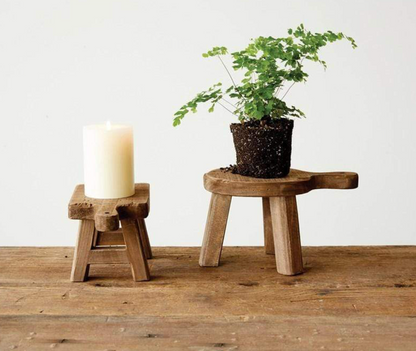 Wood Pedestal