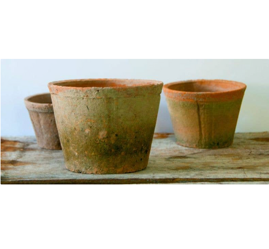 Terracotta farm pots