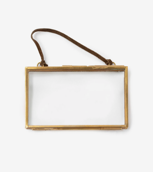 Horizontal Brass Frame