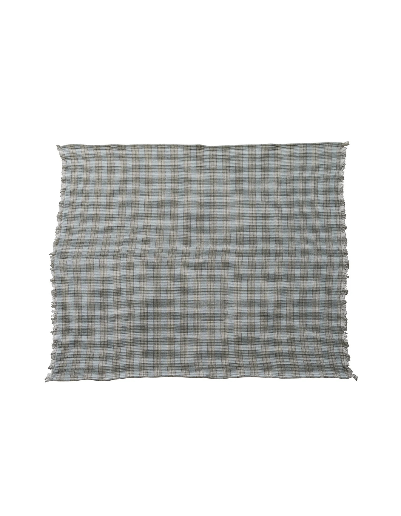 Plaid Throw