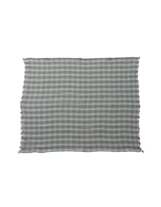 Plaid Throw