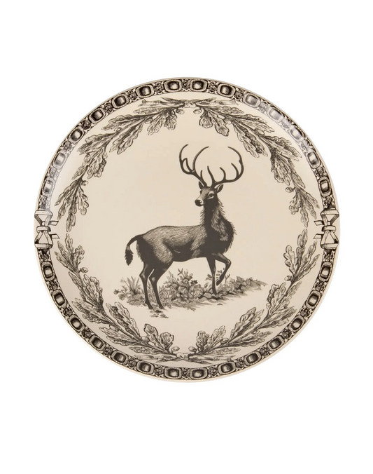 Vintage Deer Plate