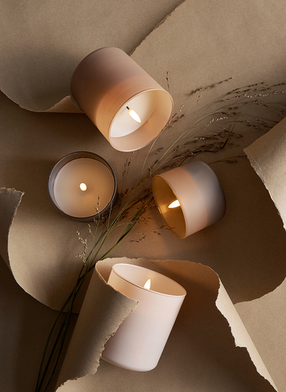 Flameless Glass Candles