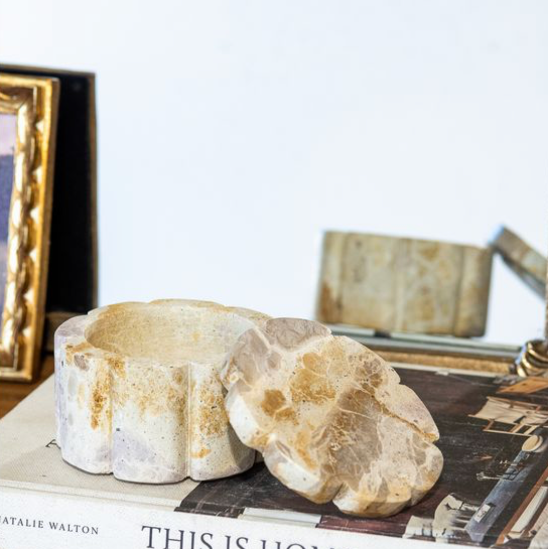 Marble Pinch Pot