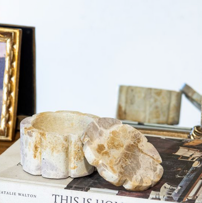 Marble Pinch Pot