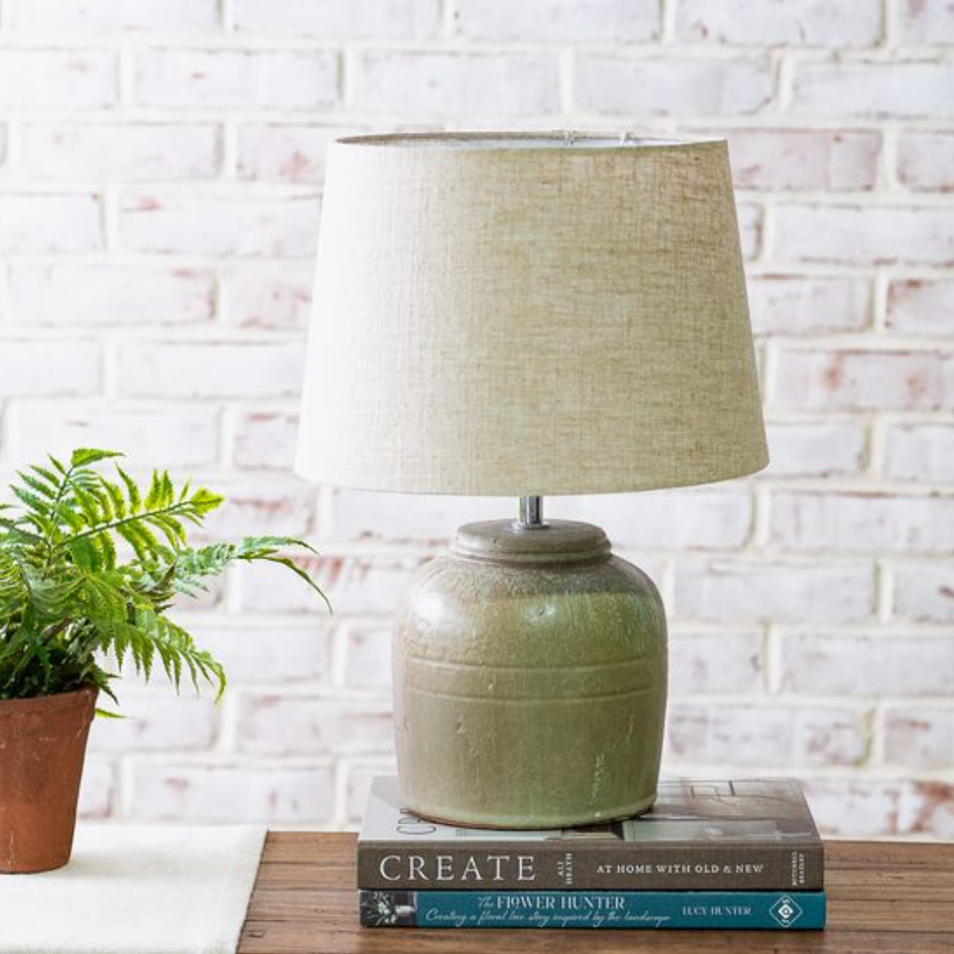 Terra Cotta Lamp
