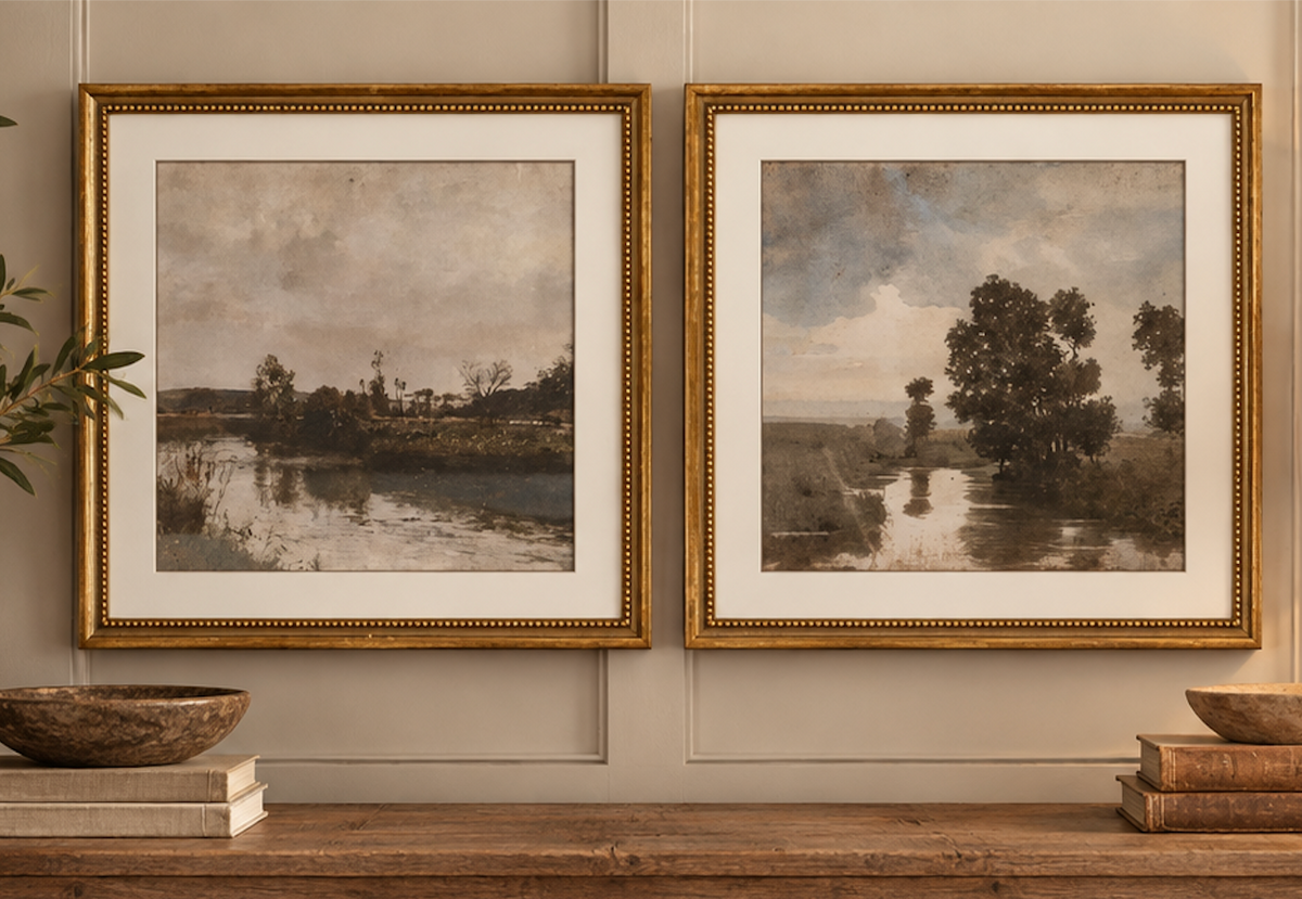 River Scene Prints