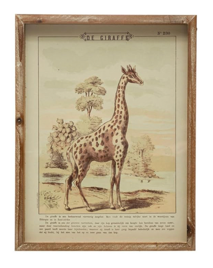 Wall Décor w/ Animal