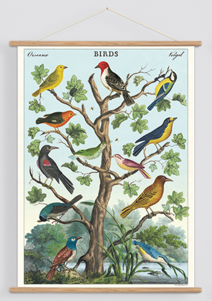Framed Wall Art Poster – 20” x 28” with Vintage-Inspired Hanging Kit