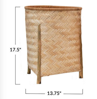 Bamboo Baskets w/Legs