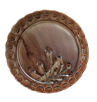 Scalloped Plate
