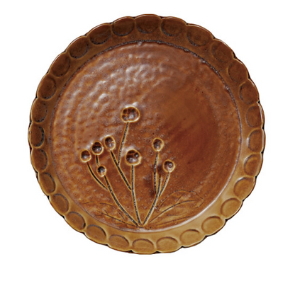 Scalloped Plate