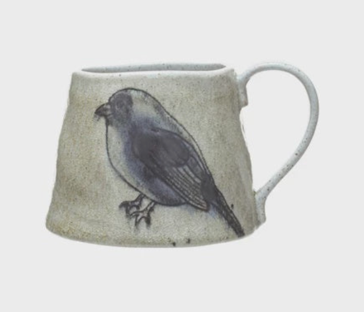 Mug w/ Insect/Bird