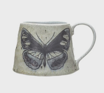 Mug w/ Insect/Bird