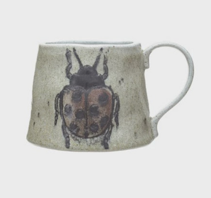 Mug w/ Insect/Bird
