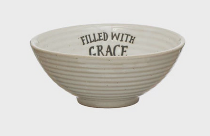 Bowl w/ Saying