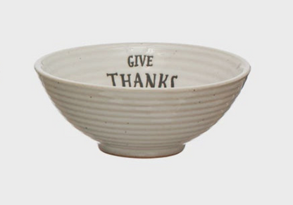 Bowl w/ Saying