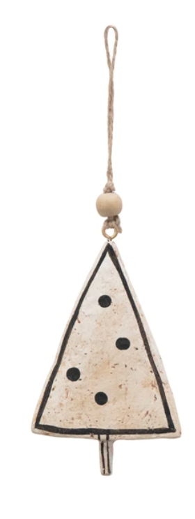 Paper Mache Tree Ornament