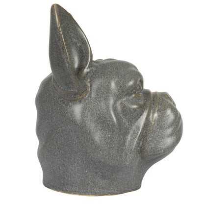 French Bulldog Vase