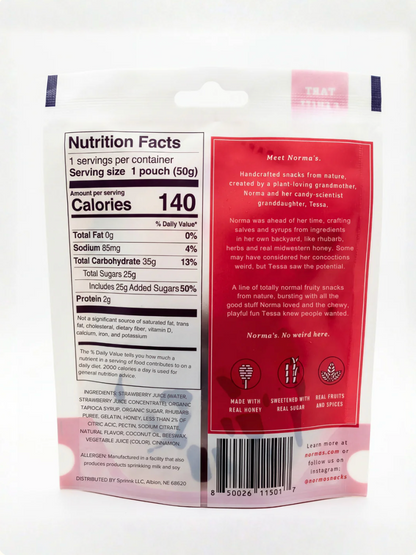 Norma's Fruity Snacks