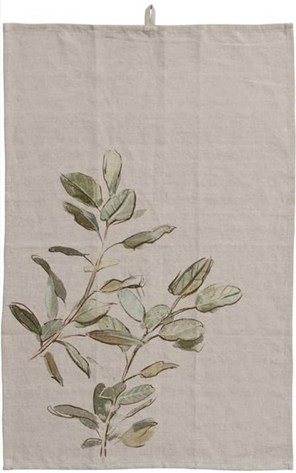 Tea Towel w Botanical