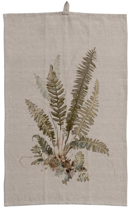 Tea Towel w Botanical
