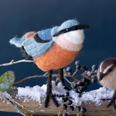 Wool Blue Barn Swallow