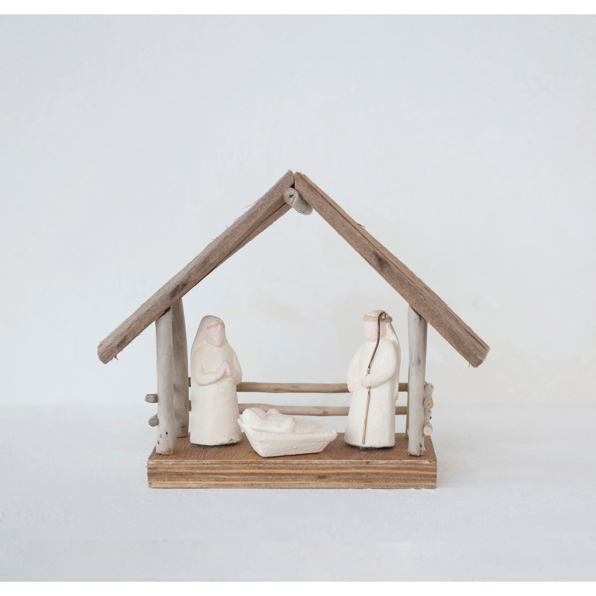 Paper Mache Nativity