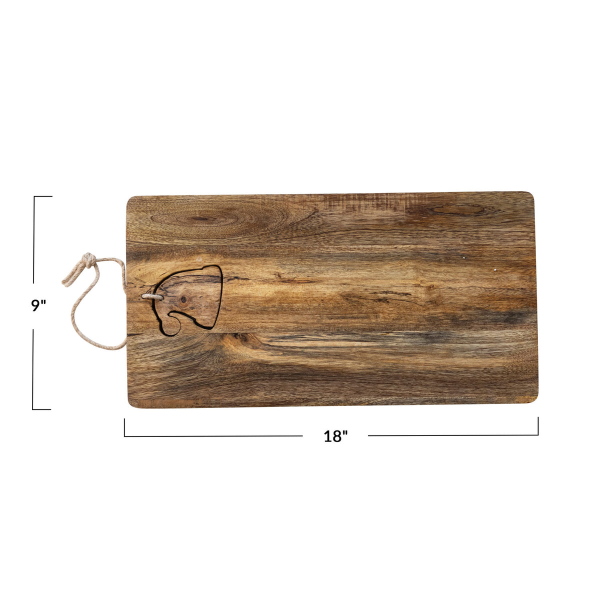 Cheese/Cutting Board with Santa Hat
