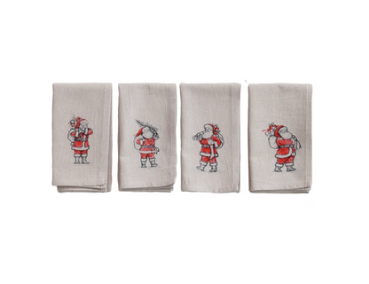 Santa Napkins