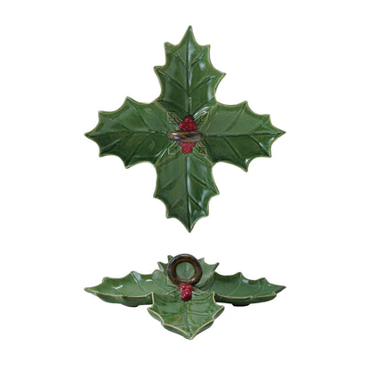 Holly Leaf Dish