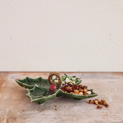 Holly Leaf Dish