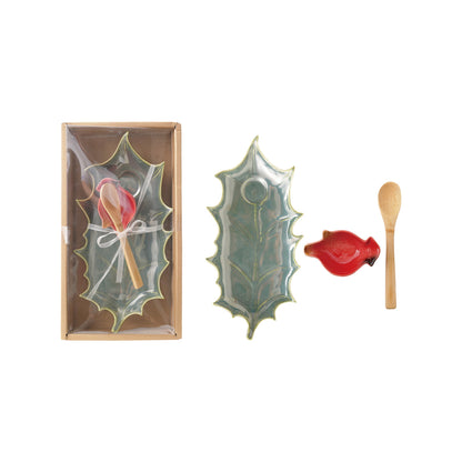 Plate & Spoon Set