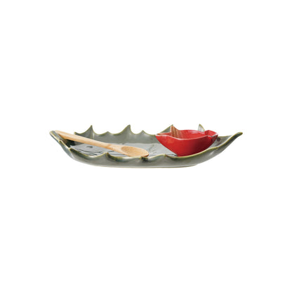 Plate & Spoon Set