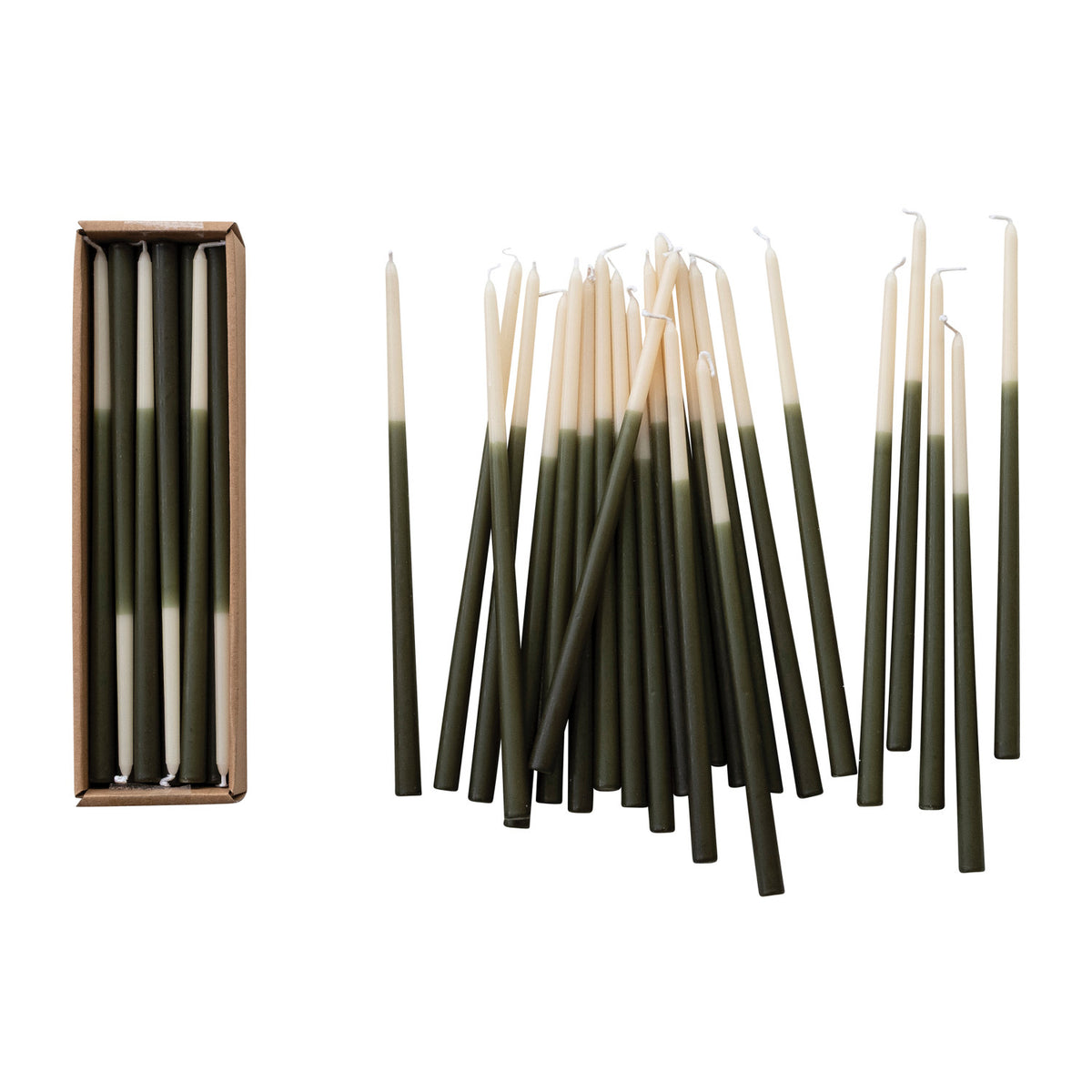 1/2 Two-Tone Taper Candle Box