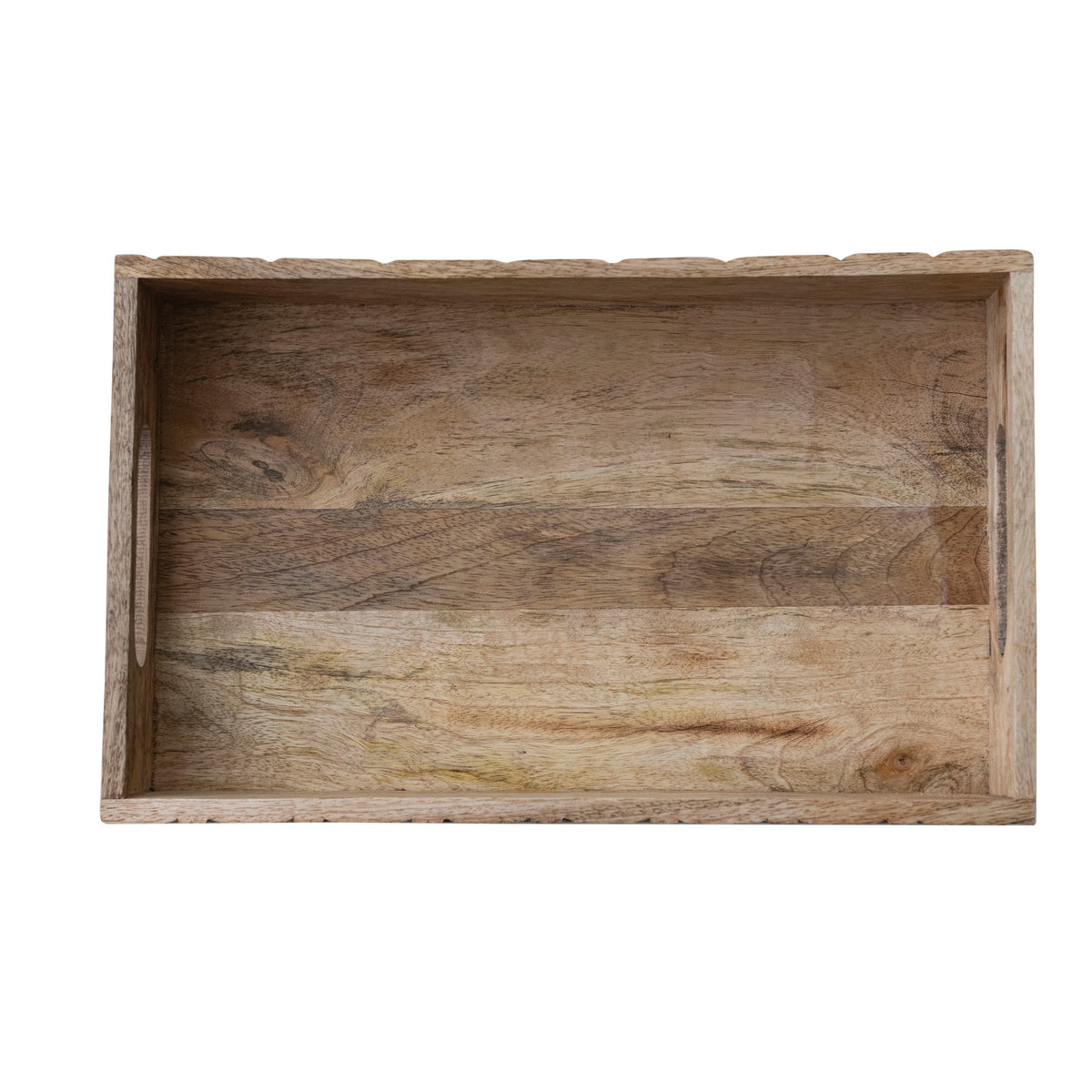 Wood Tray with Handles