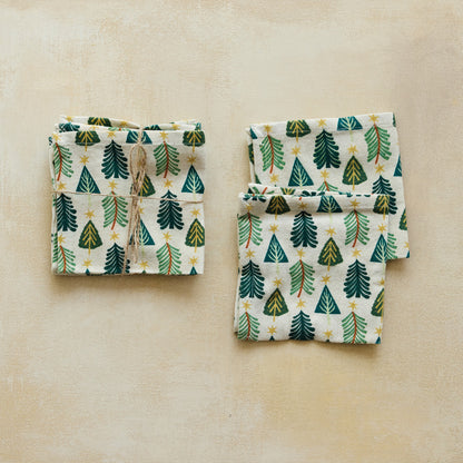 Tree Cocktail Napkins