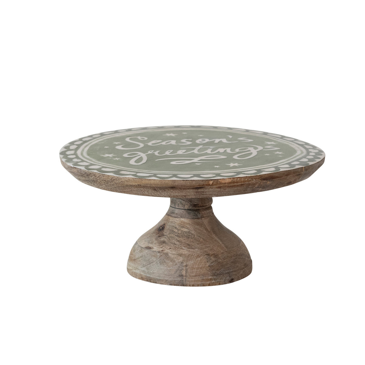 Wood Pedestal