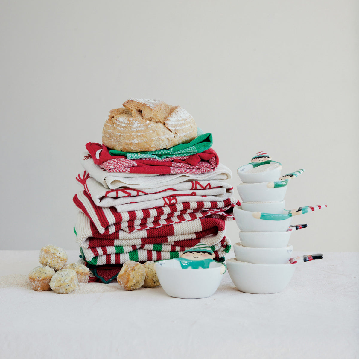 Snowman Measuring Cup Set