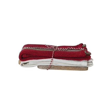 Tea Towels with Serving Board