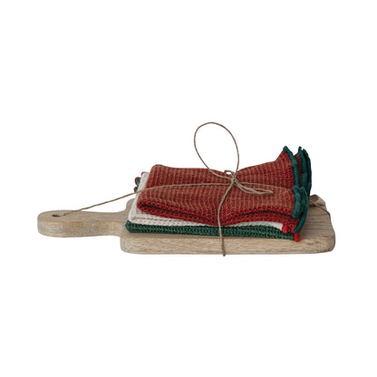 Dish Cloths w/ Board