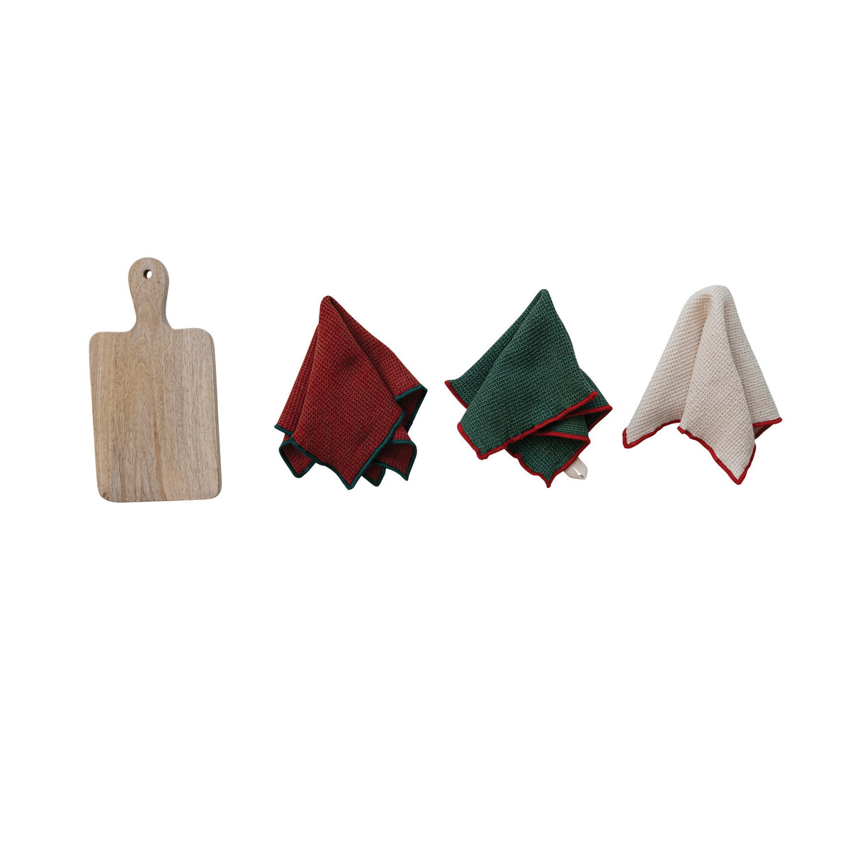 Dish Cloths w/ Board