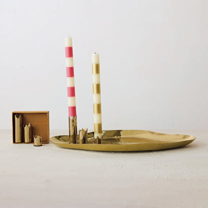 Crown Taper Candle Holders