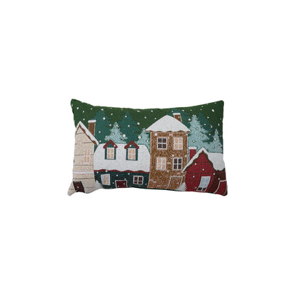 Winter Scene Pillow