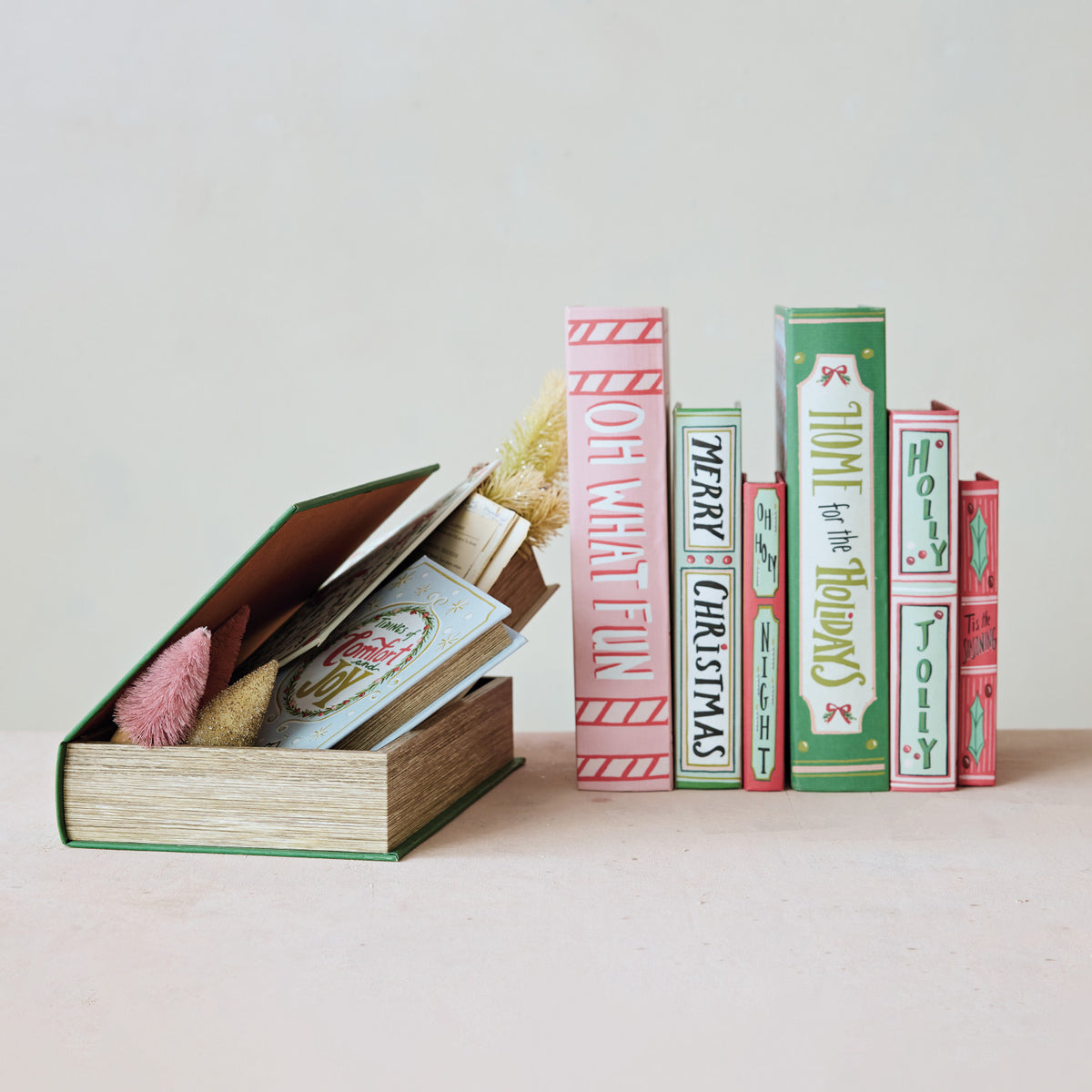 Christmas Book Storage