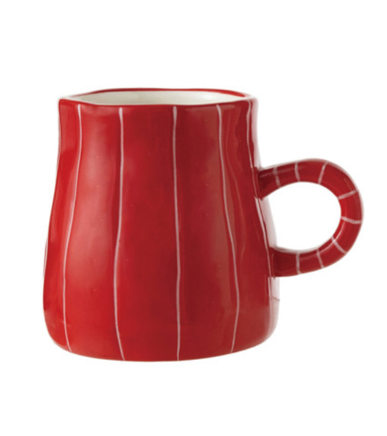 Striped Shaped Mug