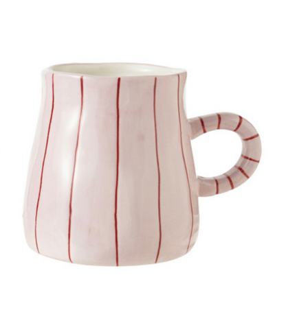 Striped Shaped Mug