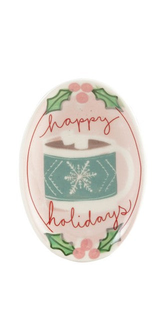 Holiday Stoneware Dish
