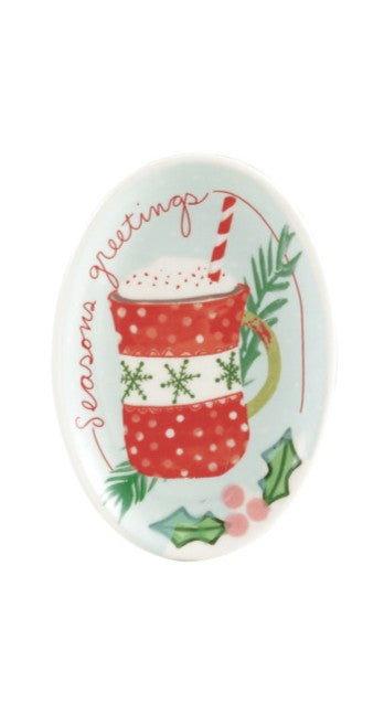 Holiday Stoneware Dish
